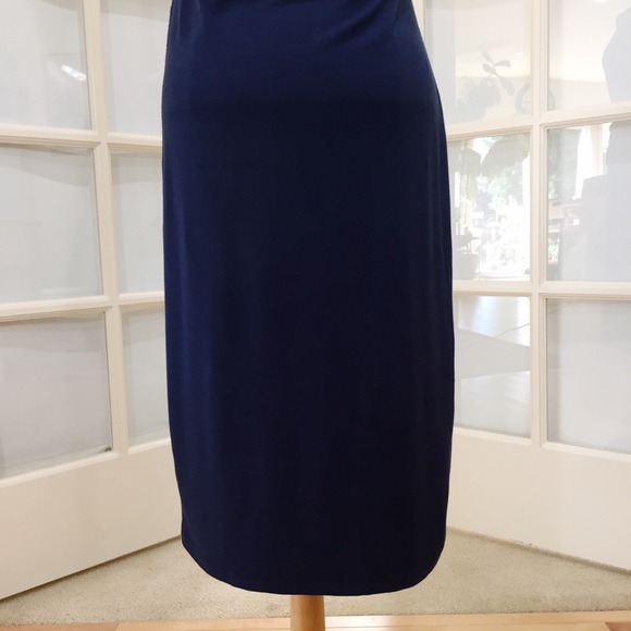 Fabletics Navy Blue Sleeveless Jersey Tank Dress XS - Picture 8 of 13
